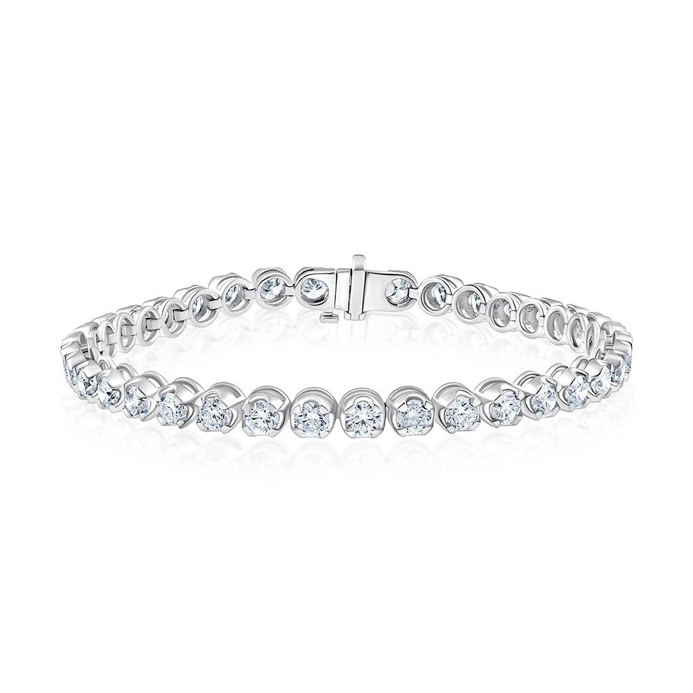 Brilliant Cut Tennis Bracelet