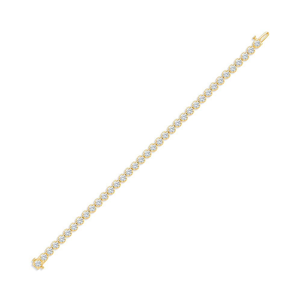 Brilliant Cut Tennis Bracelet