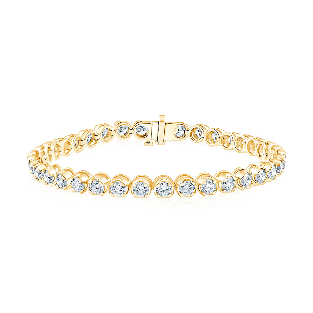 Brilliant Cut Tennis Bracelet