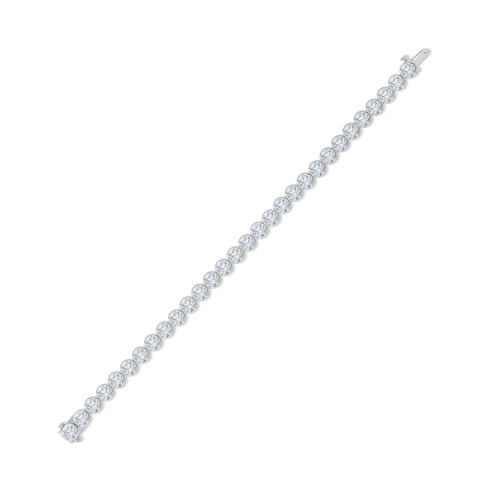 Brilliant Cut Tennis Bracelet