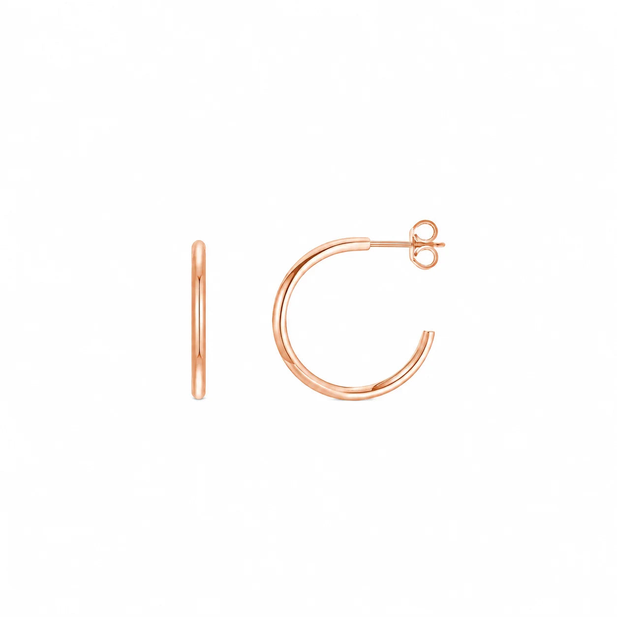2 Gram Classic Gold Hoop Earrings