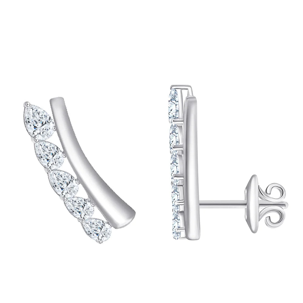 Pear Cut Line Ear Crawlers