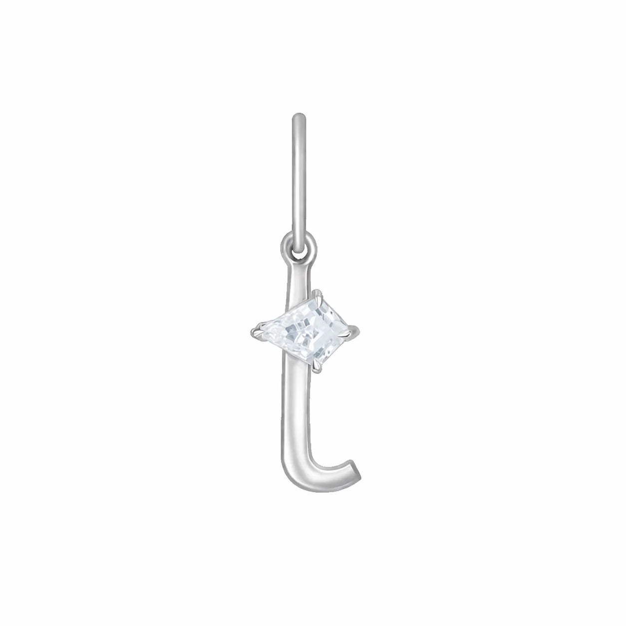 Kite Cut Initial T Pendant