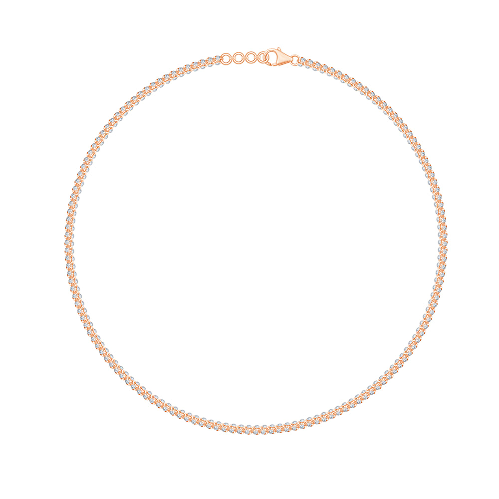 Brilliant Cut Chain Necklace