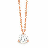 0.5 Carat Brilliant Cut Solitaire Pendant