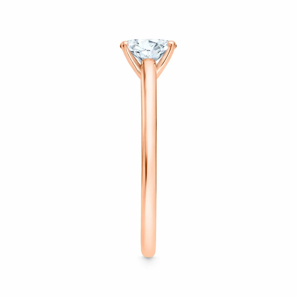1 Carat Brilliant Cut Solitaire Engagement Ring