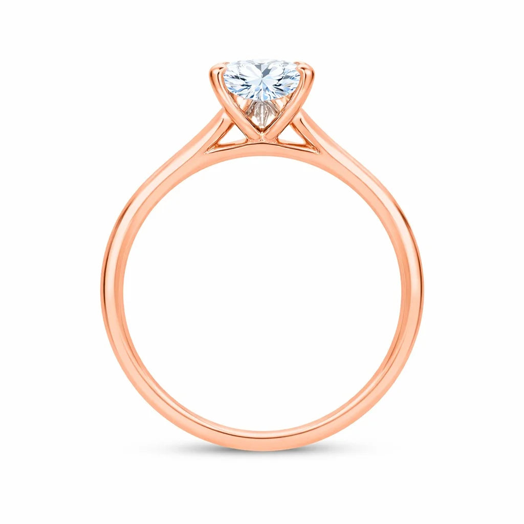 1 Carat Brilliant Cut Solitaire Engagement Ring