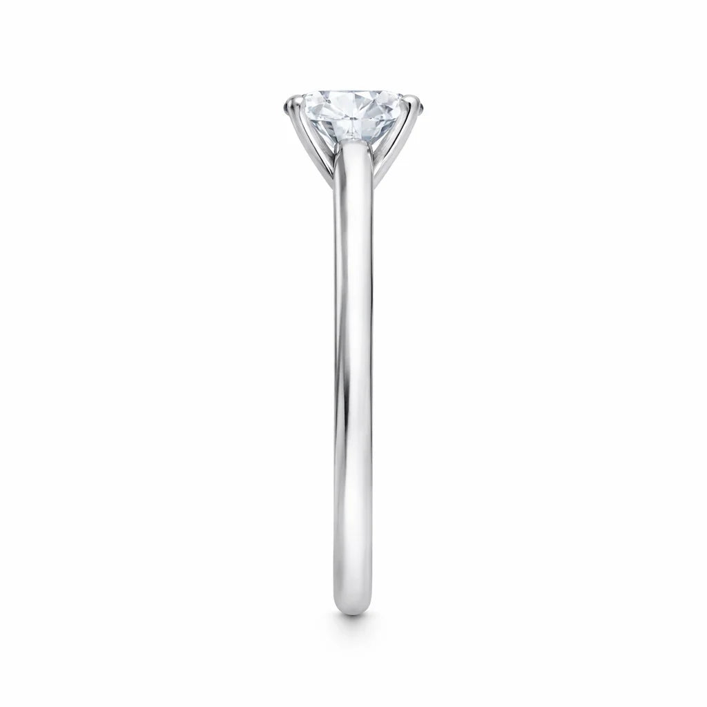 1 Carat Brilliant Cut Solitaire Engagement Ring