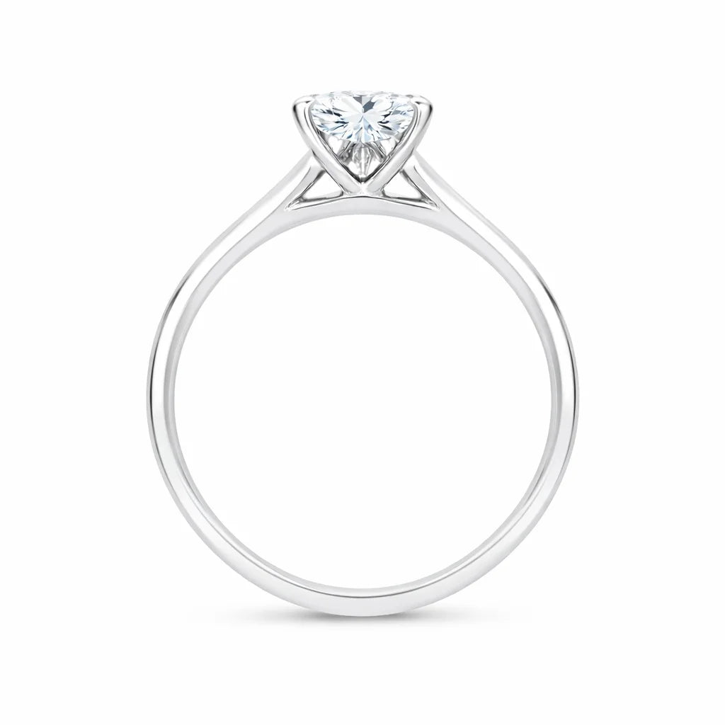 1 Carat Brilliant Cut Solitaire Engagement Ring