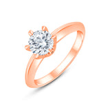 3 Carat Brilliant Cut Solitaire Engagement Ring