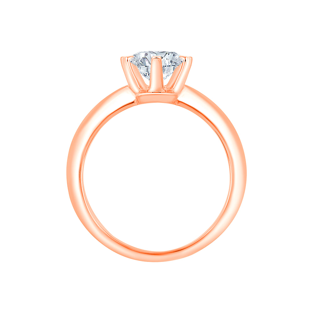 3 Carat Brilliant Cut Solitaire Engagement Ring
