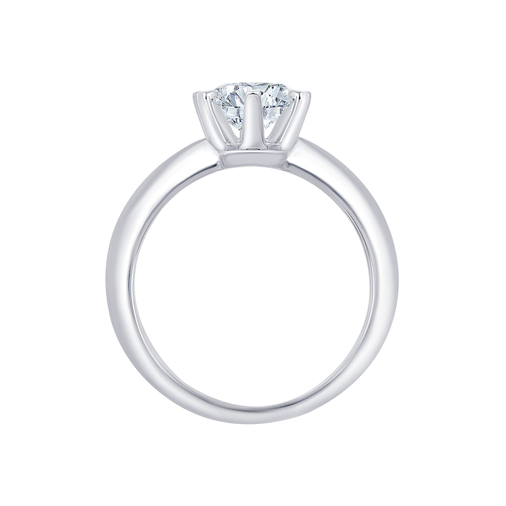3 Carat Brilliant Cut Solitaire Engagement Ring