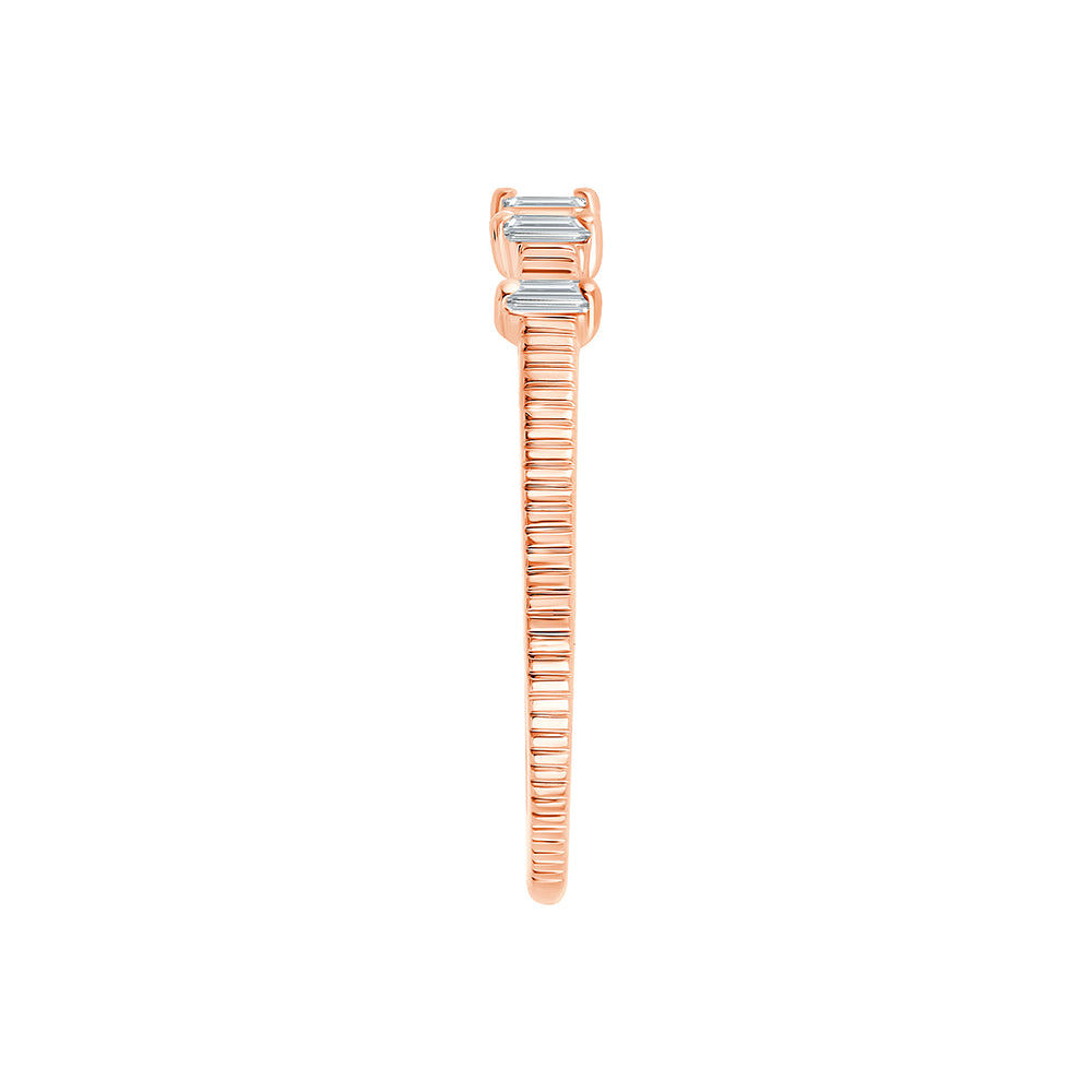 Baguette Cut Station Band