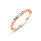 Brilliant Cut Textured Bar Band