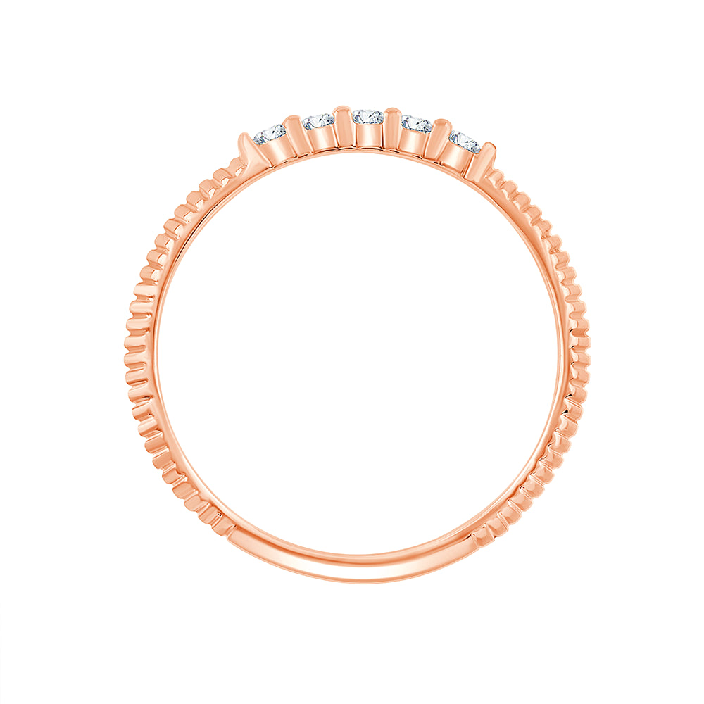 Brilliant Cut Textured Bar Band