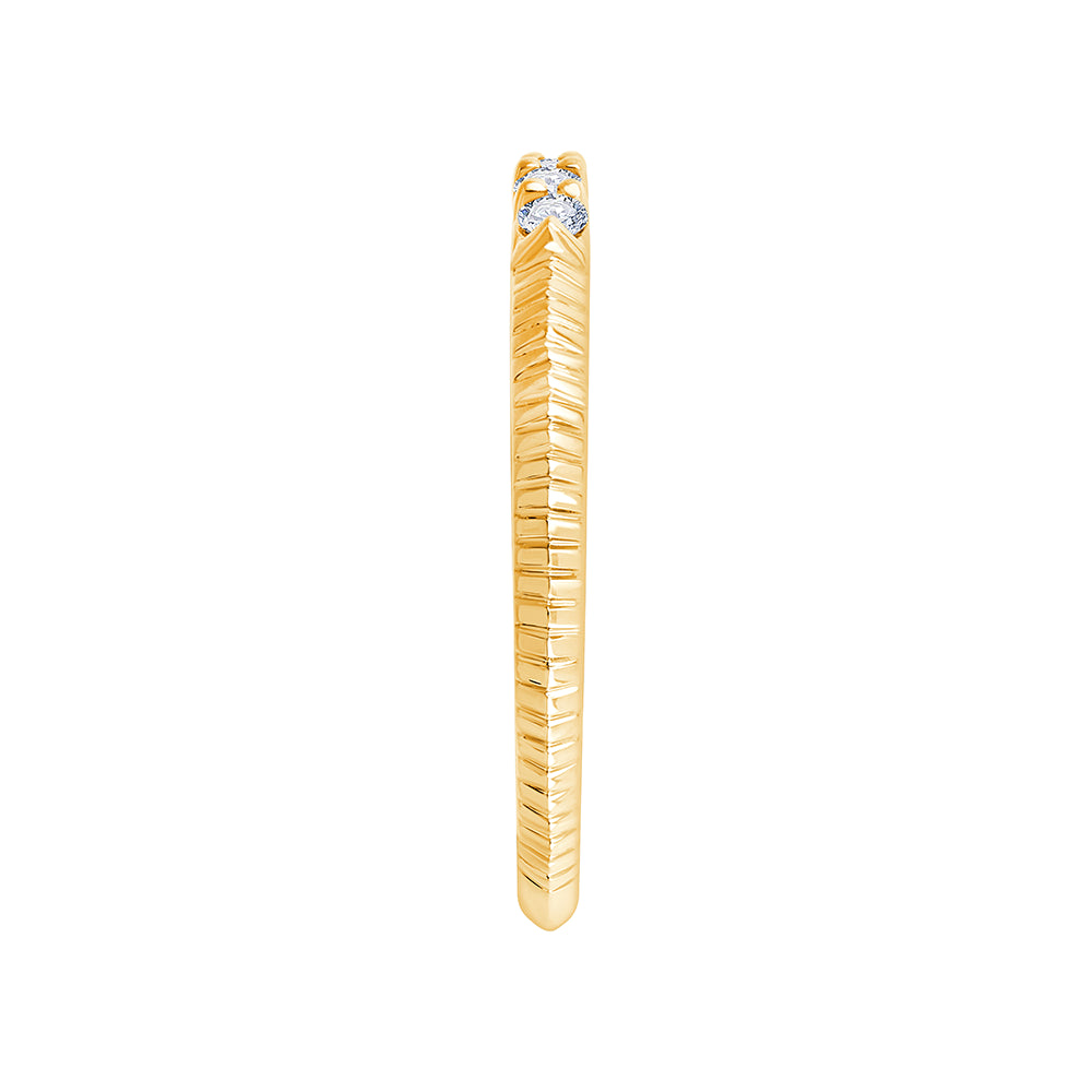 Brilliant Cut Textured Bar Band