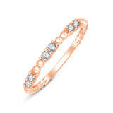 Brilliant Cut Beaded Station Band