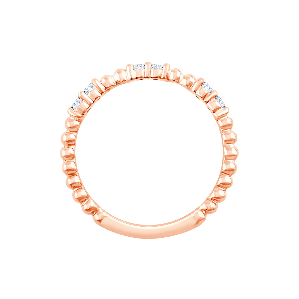 Brilliant Cut Beaded Station Band