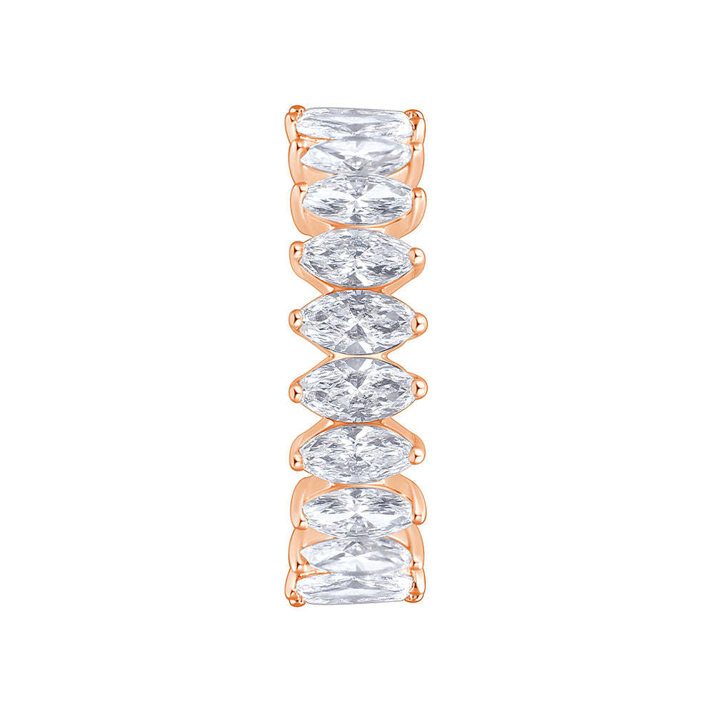 Marquise Cut Eternity Band 