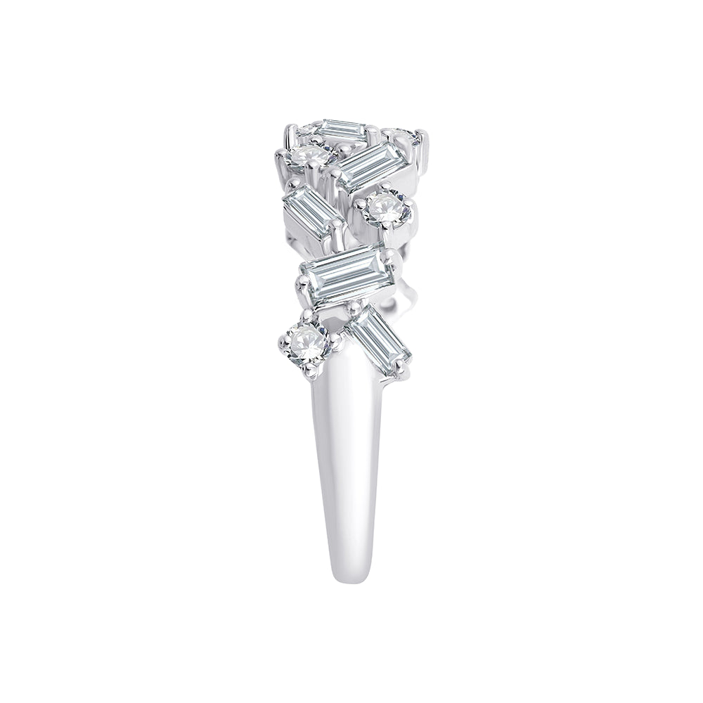 Mixed Cut Scattered Geometric Ring