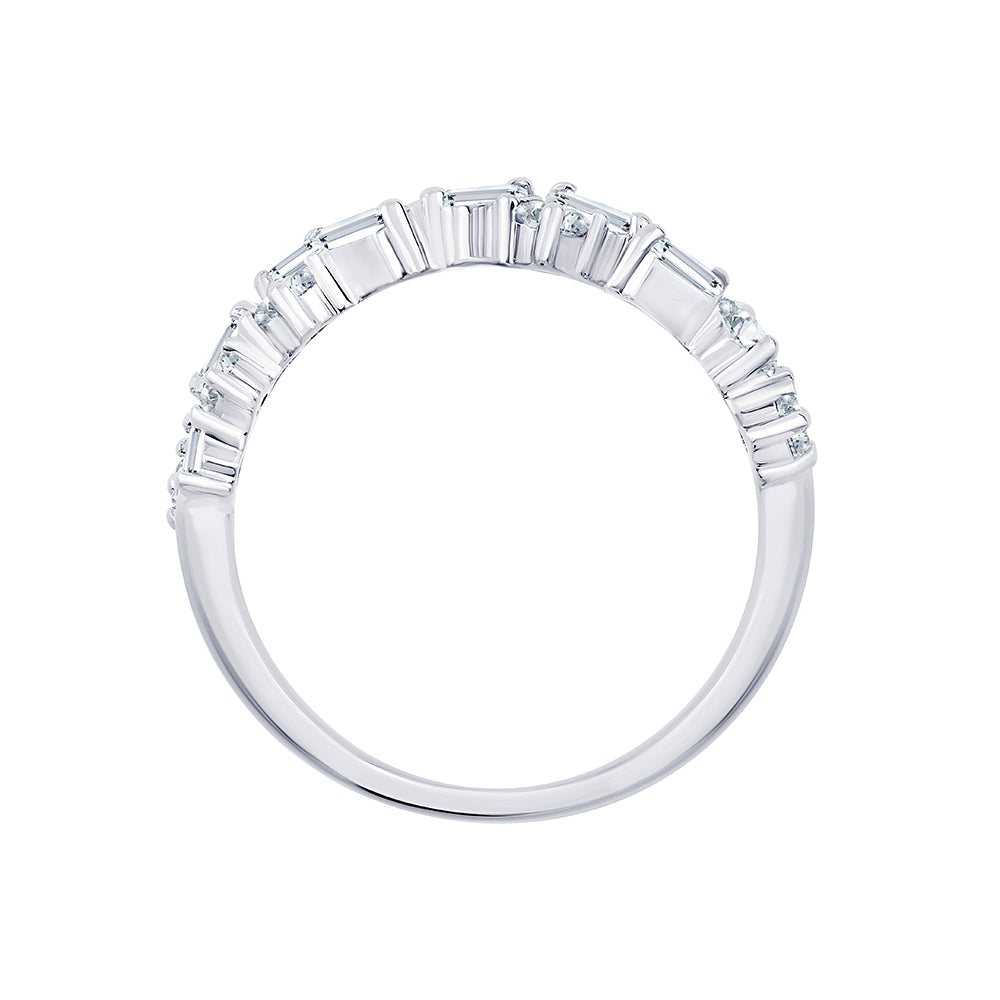 Mixed Cut Scattered Geometric Ring