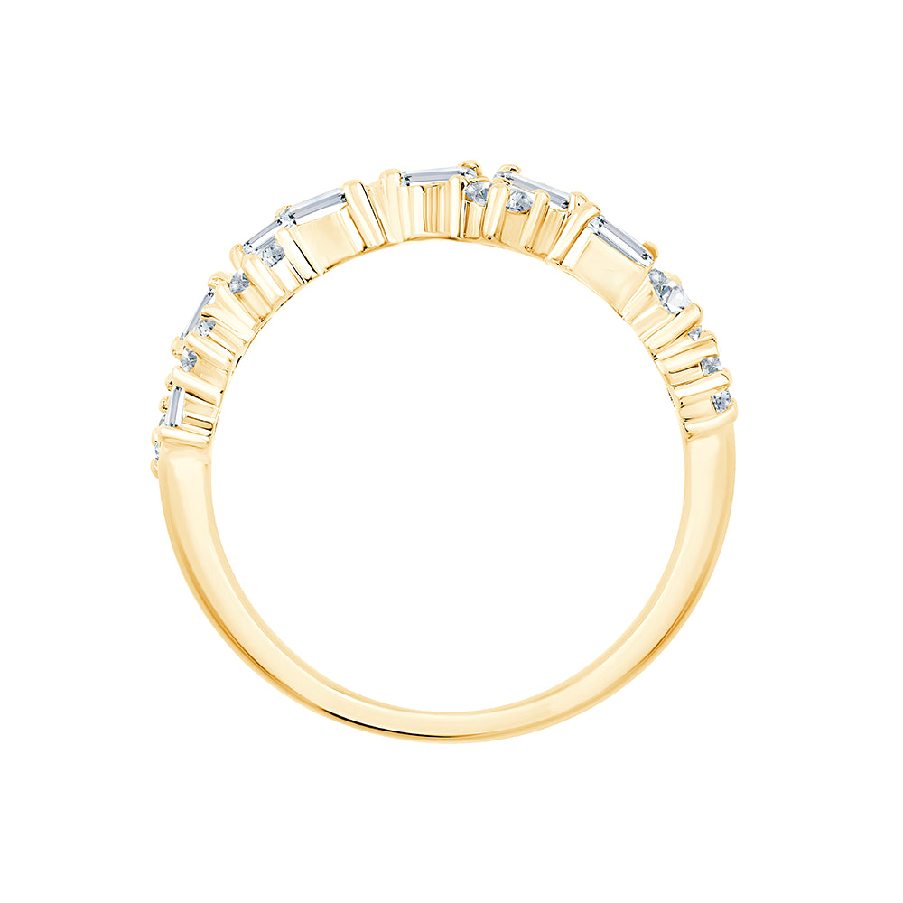 Mixed Cut Scattered Geometric Ring