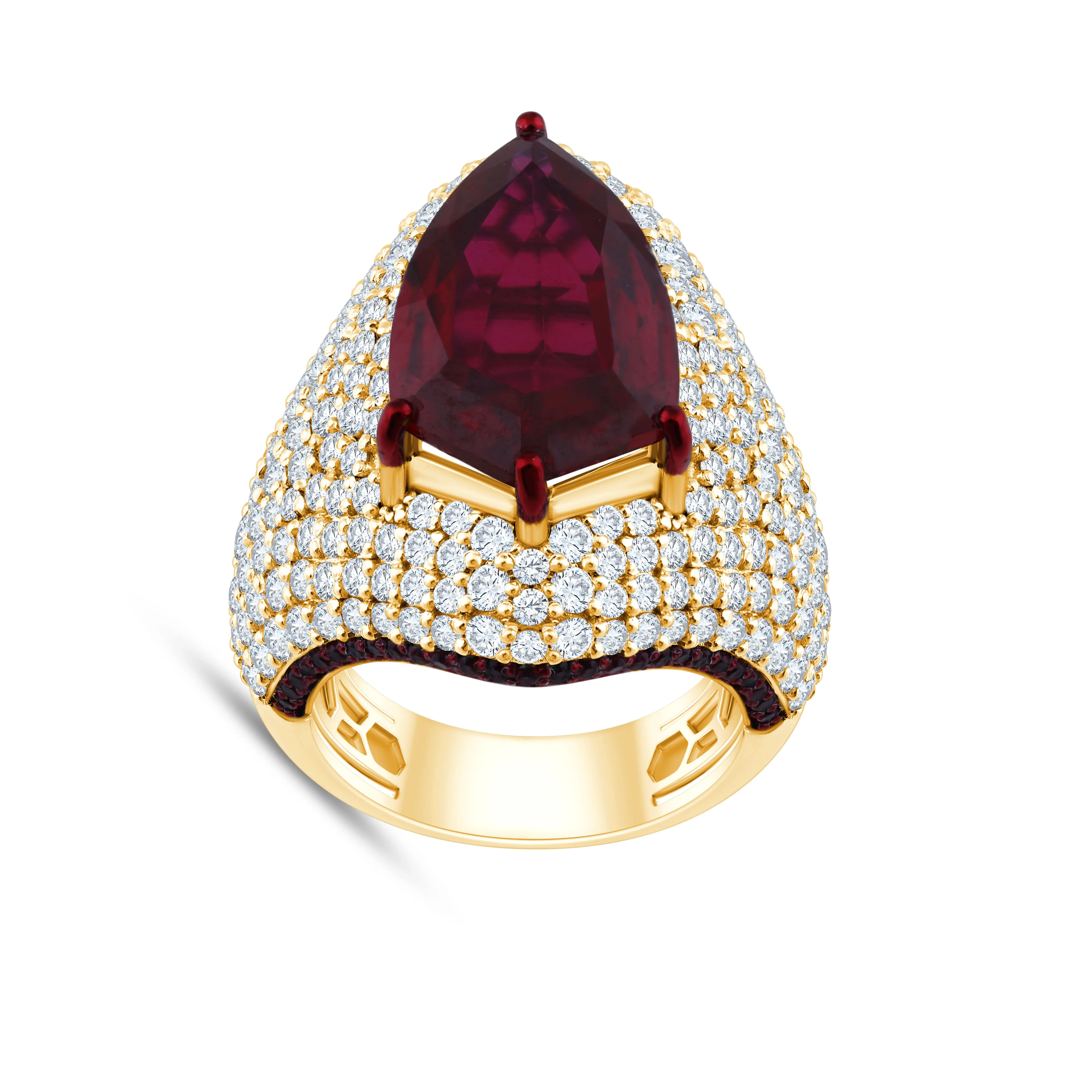 Ruby Cocktail Ring