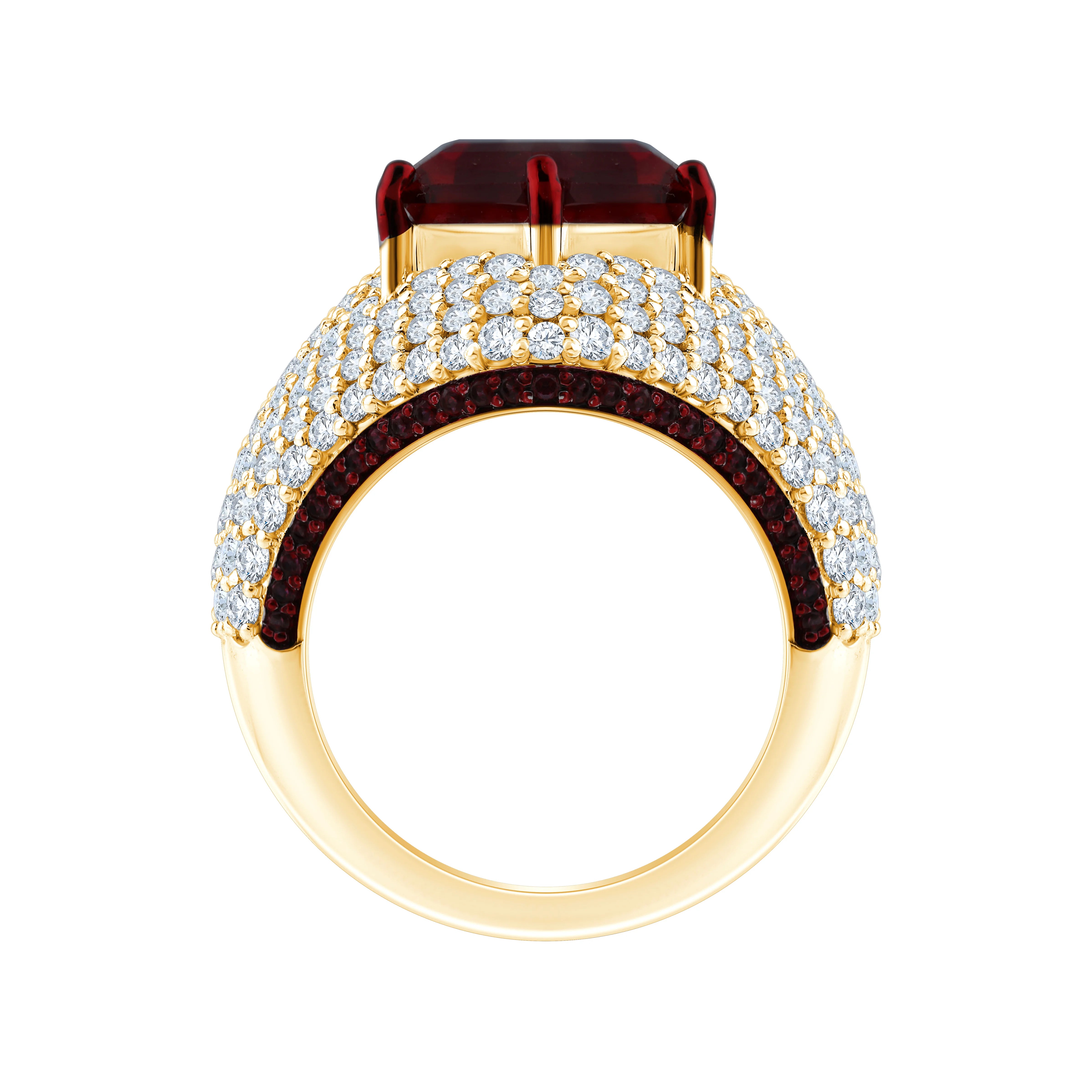 Ruby Cocktail Ring