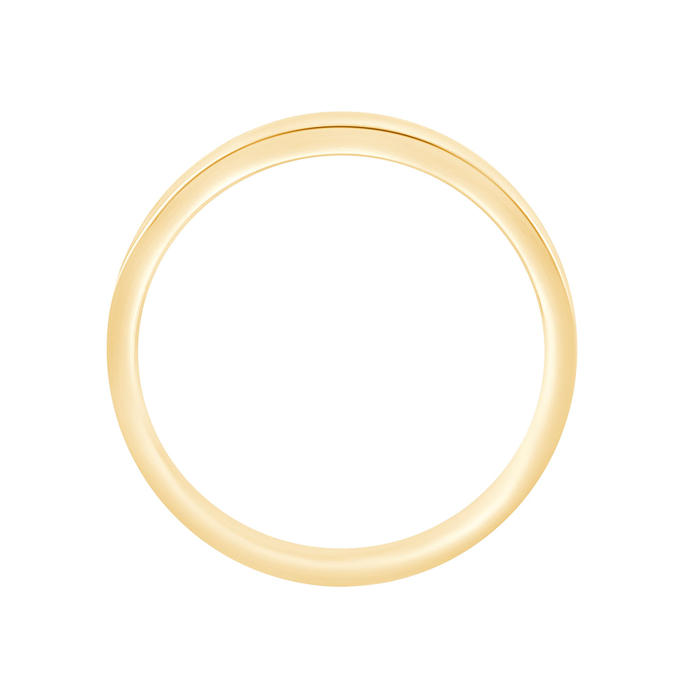 Classic Plain  Gold Band