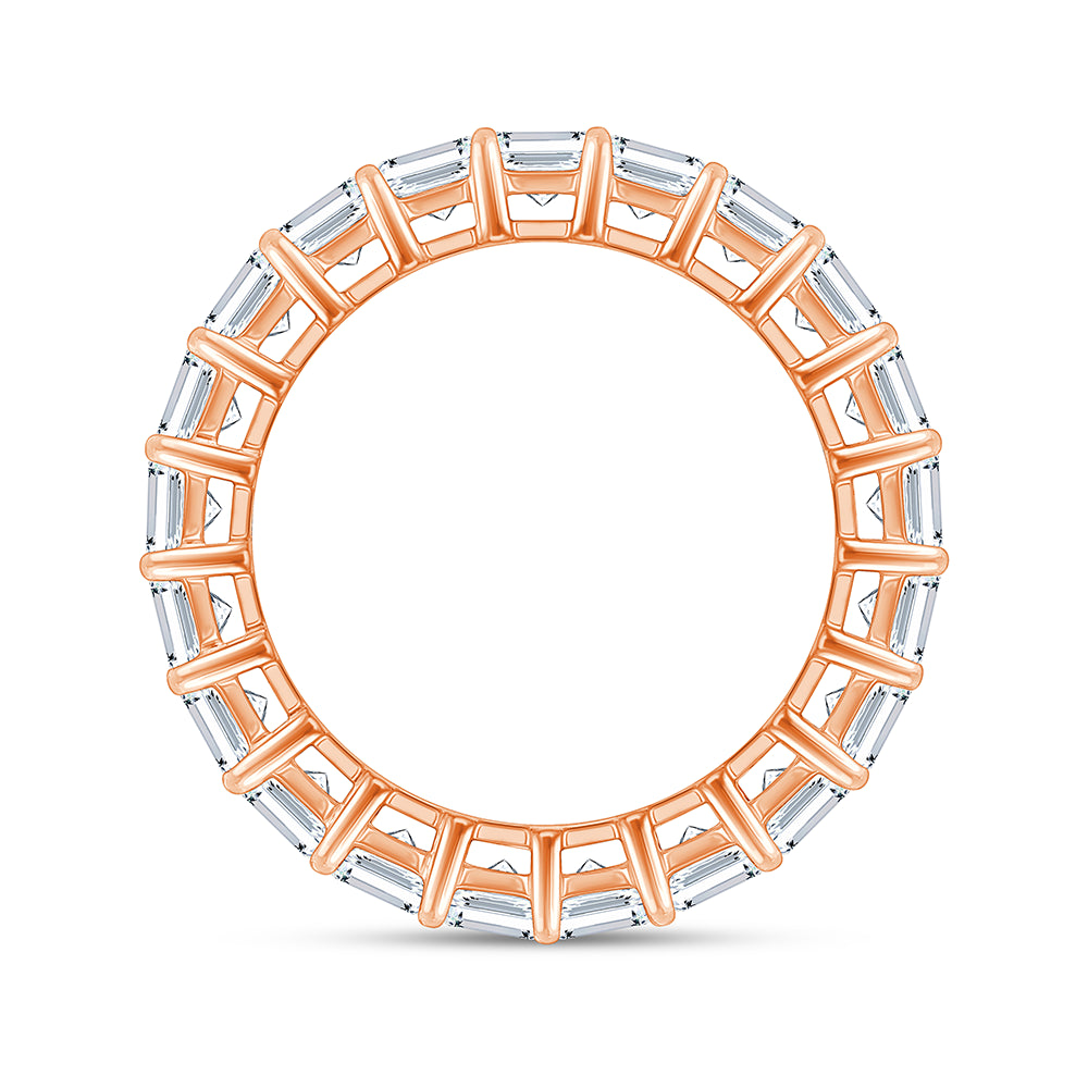 Radiant Cut Full Eternity Band