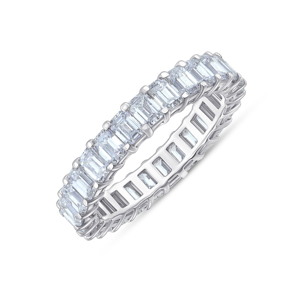 Radiant Cut Full Eternity Band