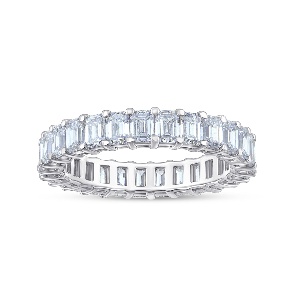 Radiant Cut Full Eternity Band