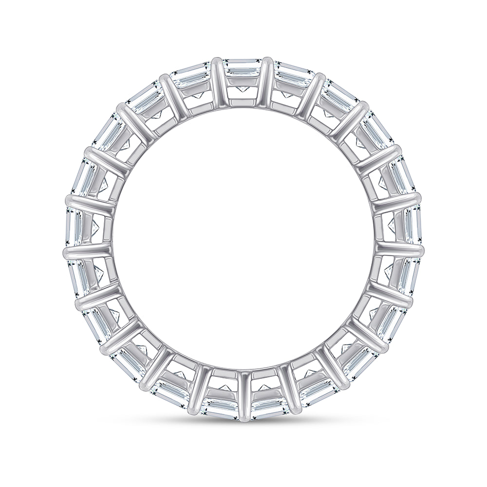 Radiant Cut Full Eternity Band