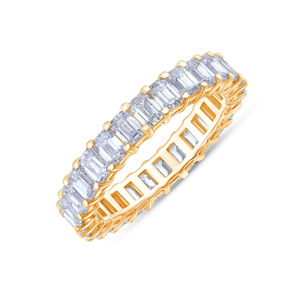 Radiant Cut Full Eternity Band