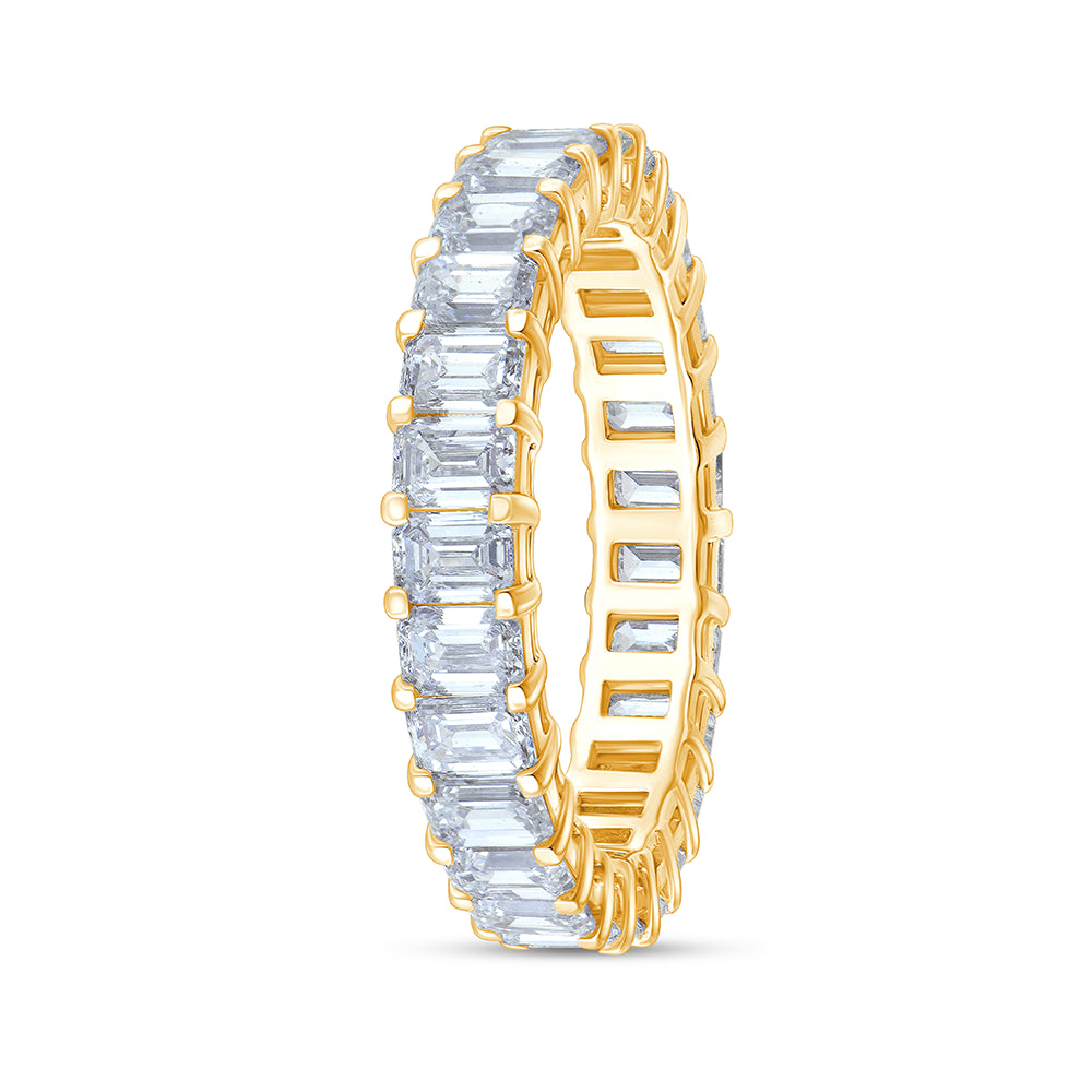 Radiant Cut Full Eternity Band