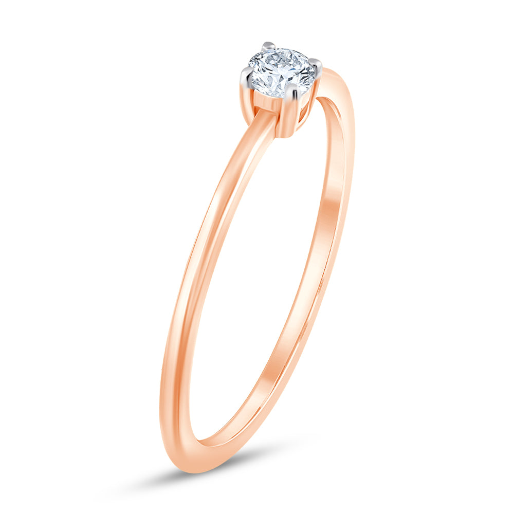 Brilliant Cut Solitaire Ring