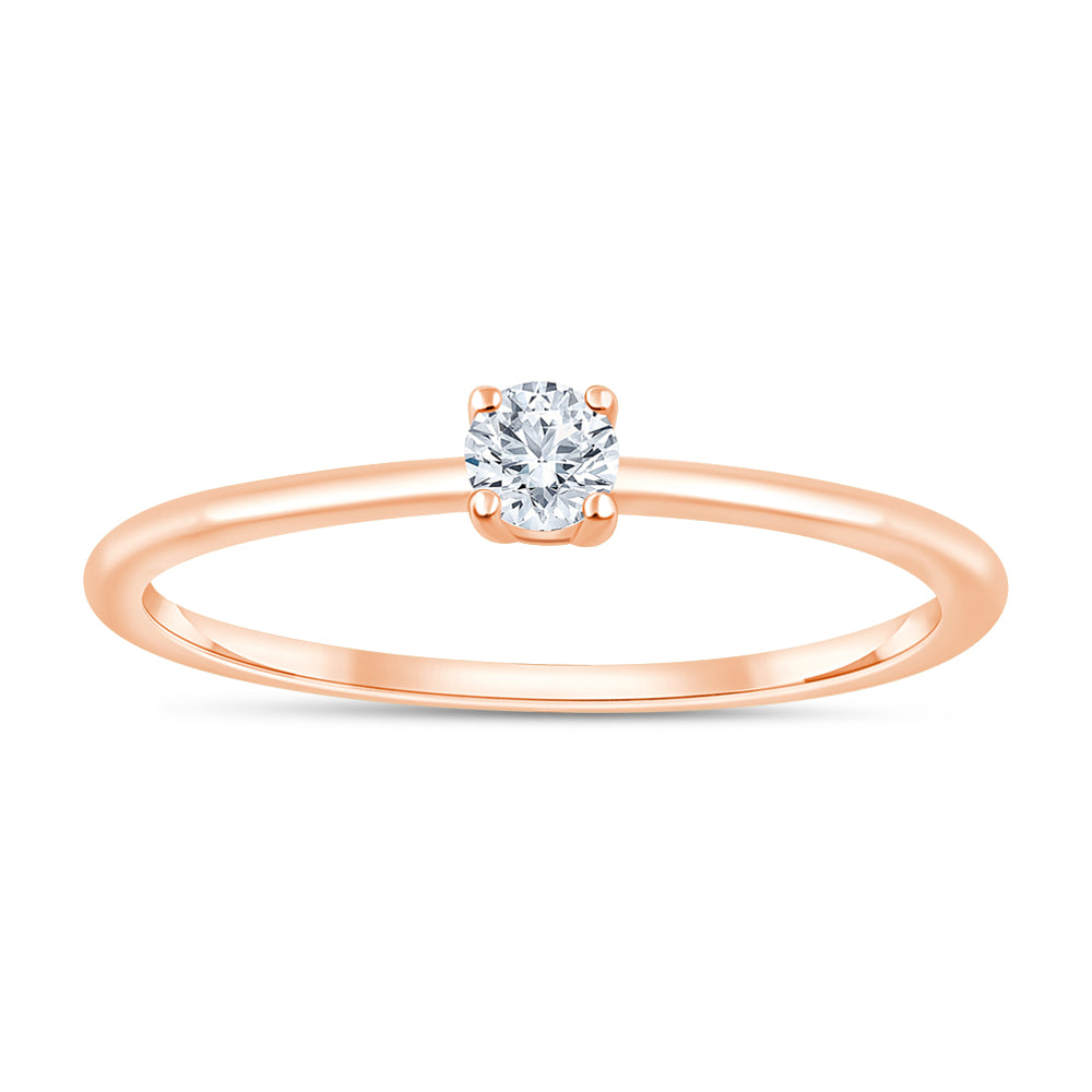 Brilliant Cut Solitaire Ring