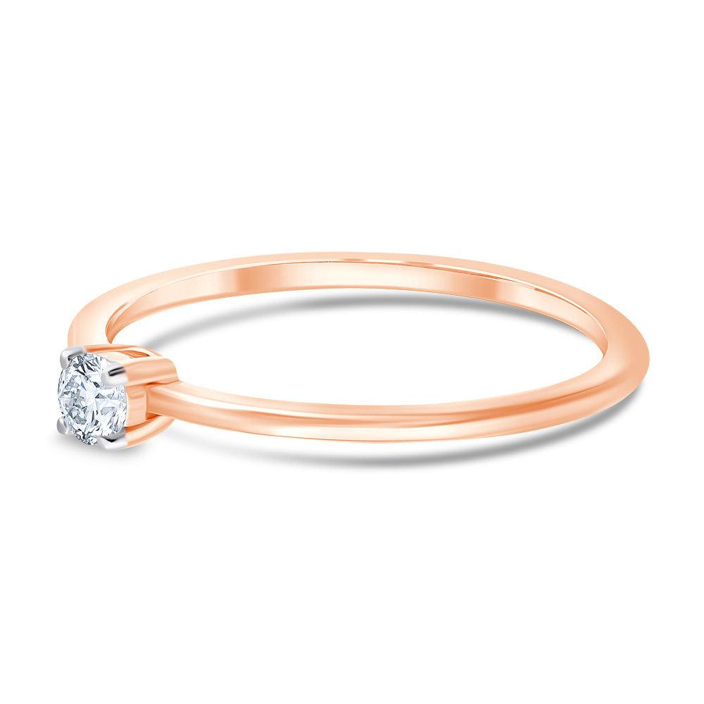 Brilliant Cut Solitaire Ring