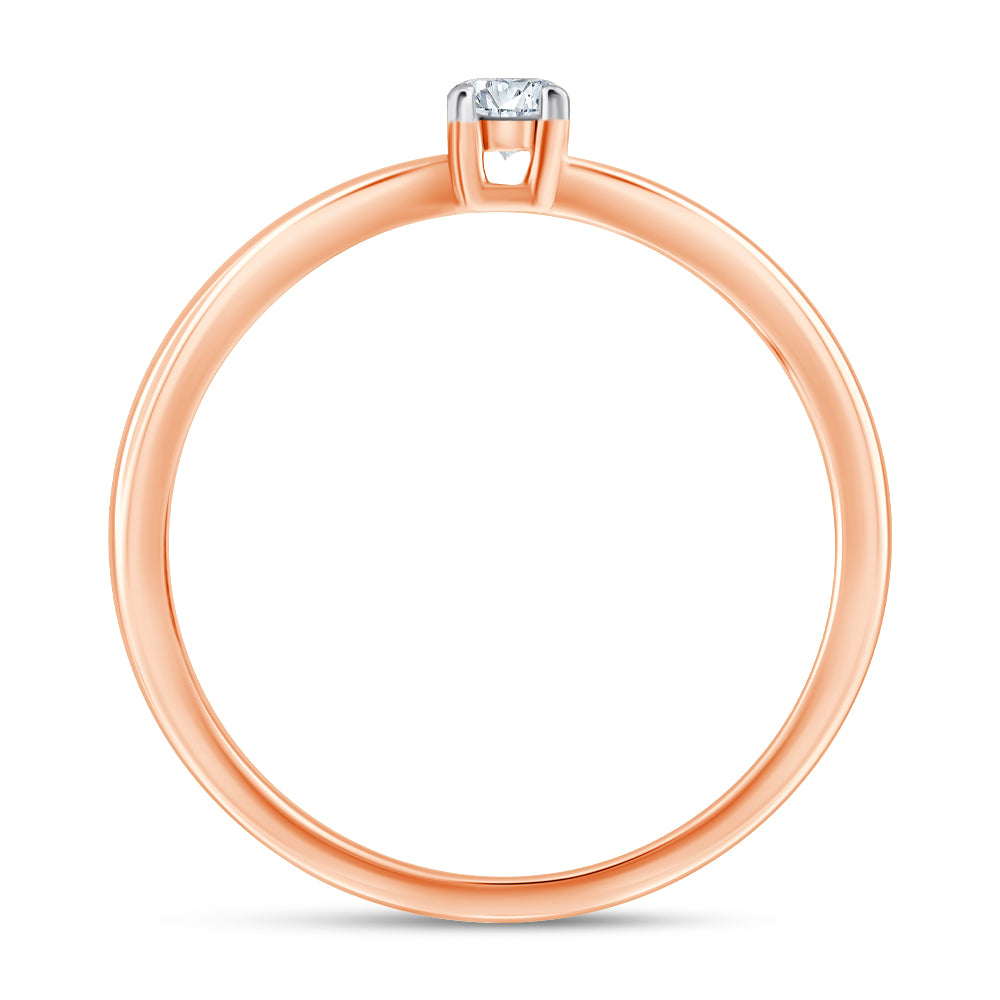 Brilliant Cut Solitaire Ring