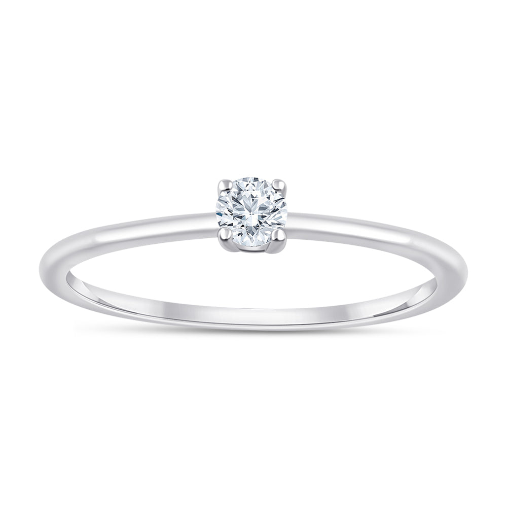 Brilliant Cut Solitaire Ring