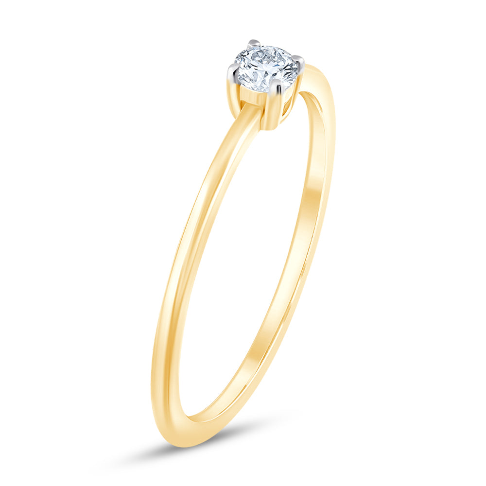 Brilliant Cut Solitaire Ring