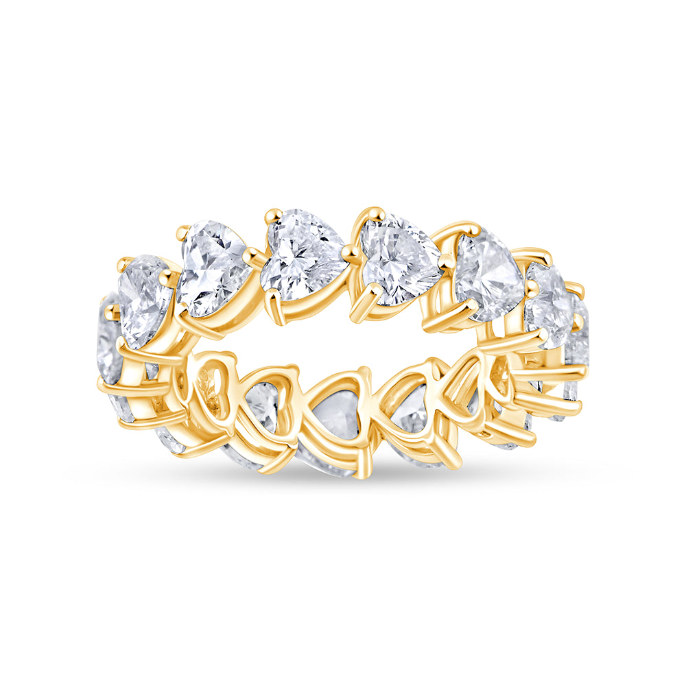 Heart Cut Full Eternity Band