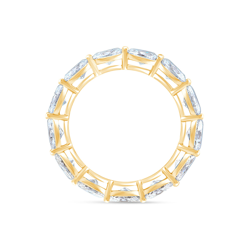 Oval Cut Full Eternity Band