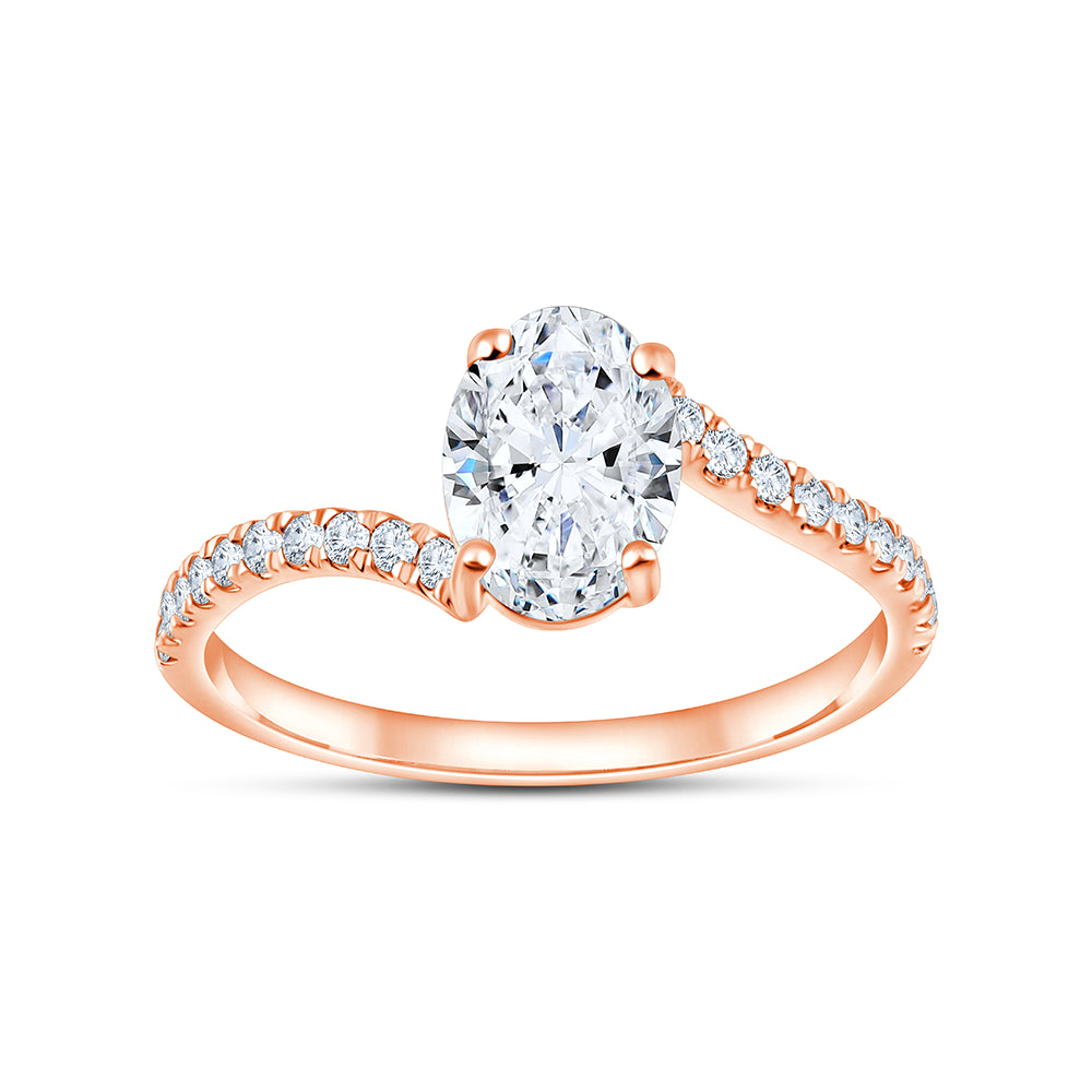 Oval Cut Solitaire Ring