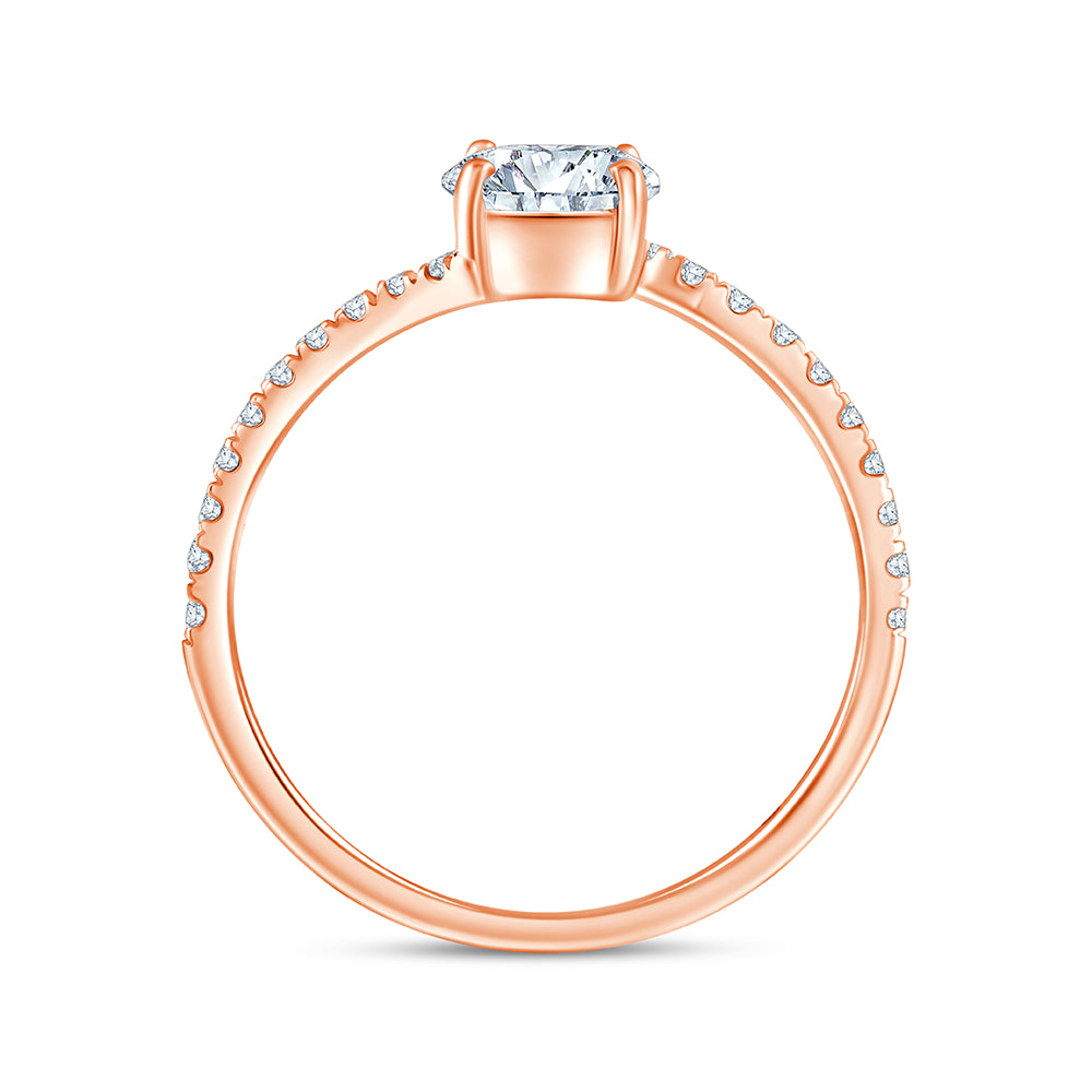 Oval Cut Solitaire Ring