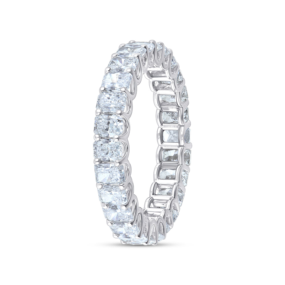 Radiant Cut Full Eternity Band