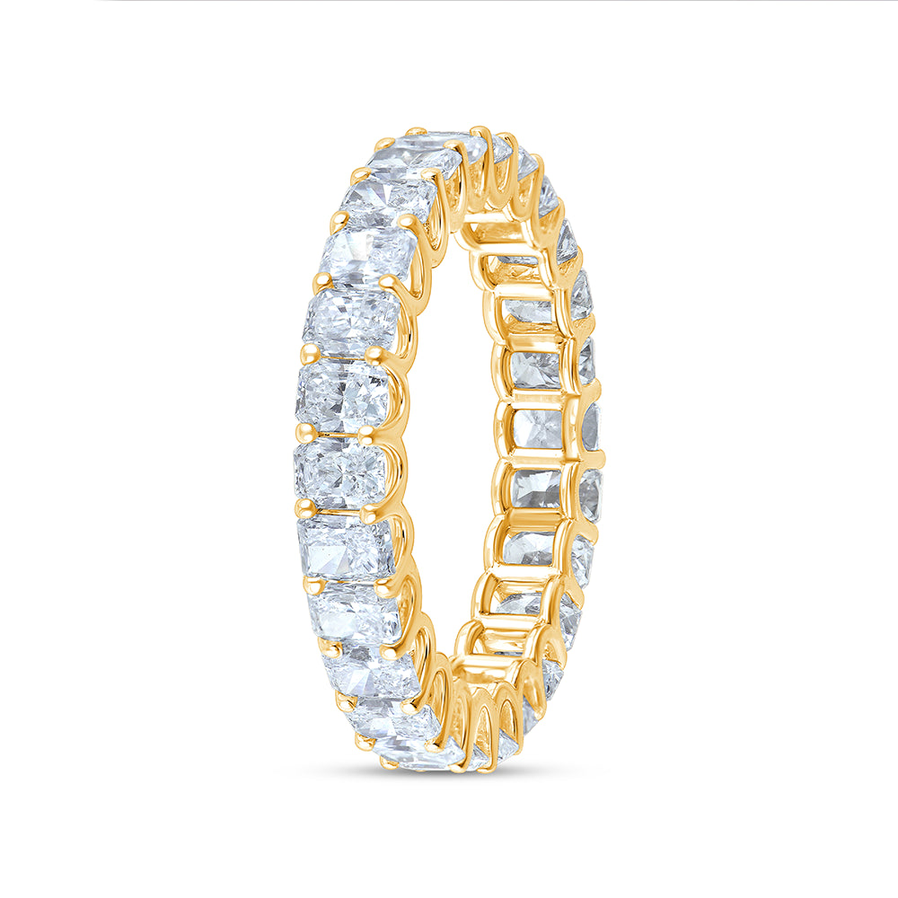 Radiant Cut Full Eternity Band