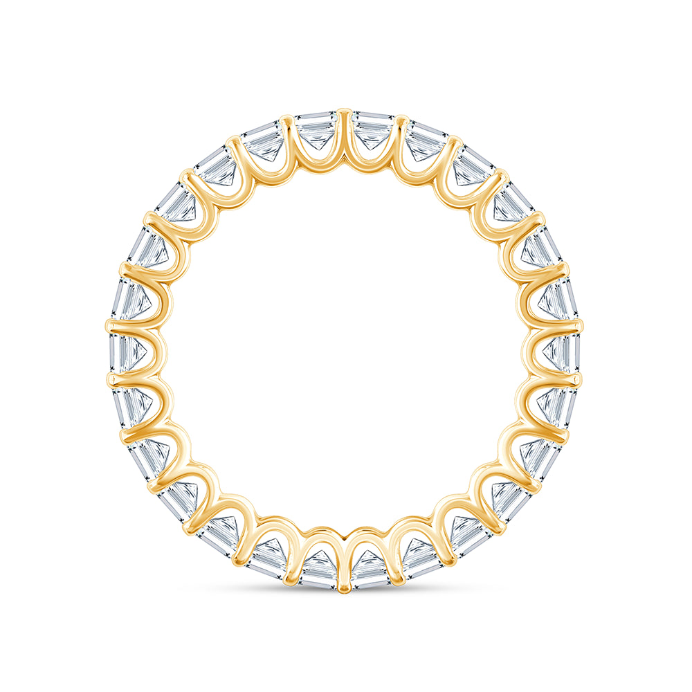 Radiant Cut Full Eternity Band