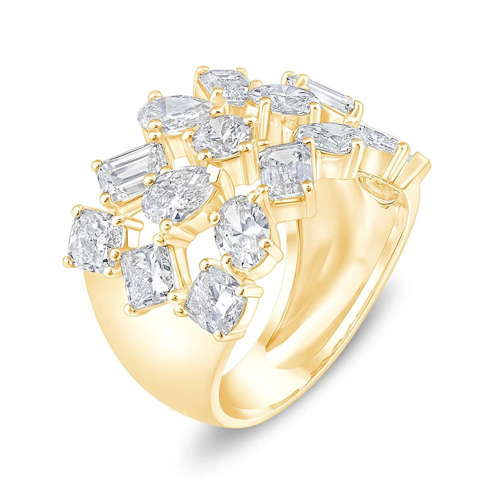 Mixed Cut Scattered Ring