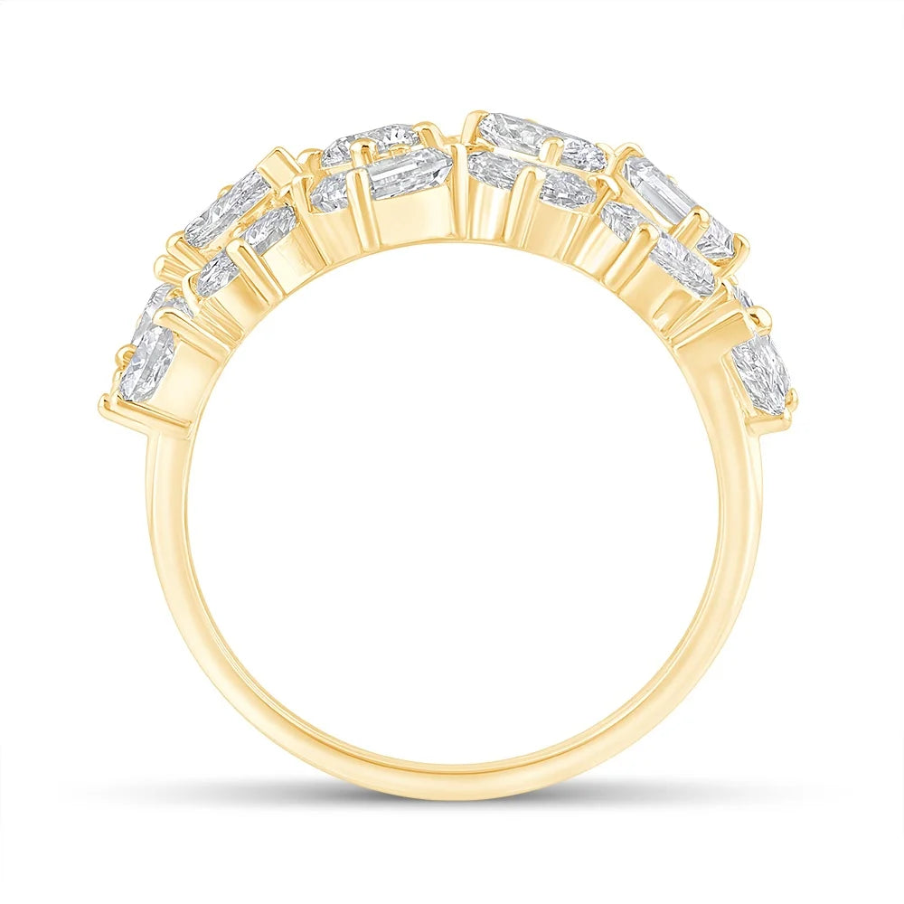 Mixed Cut Scattered Ring